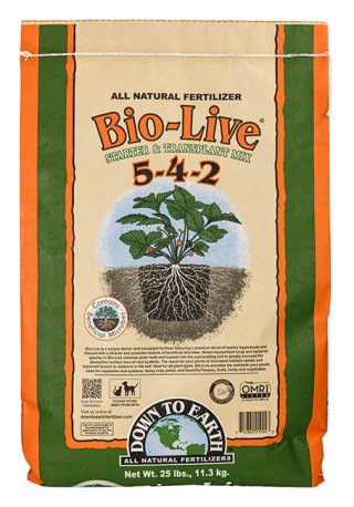 Down To Earth Bio-Live (25 Lb)