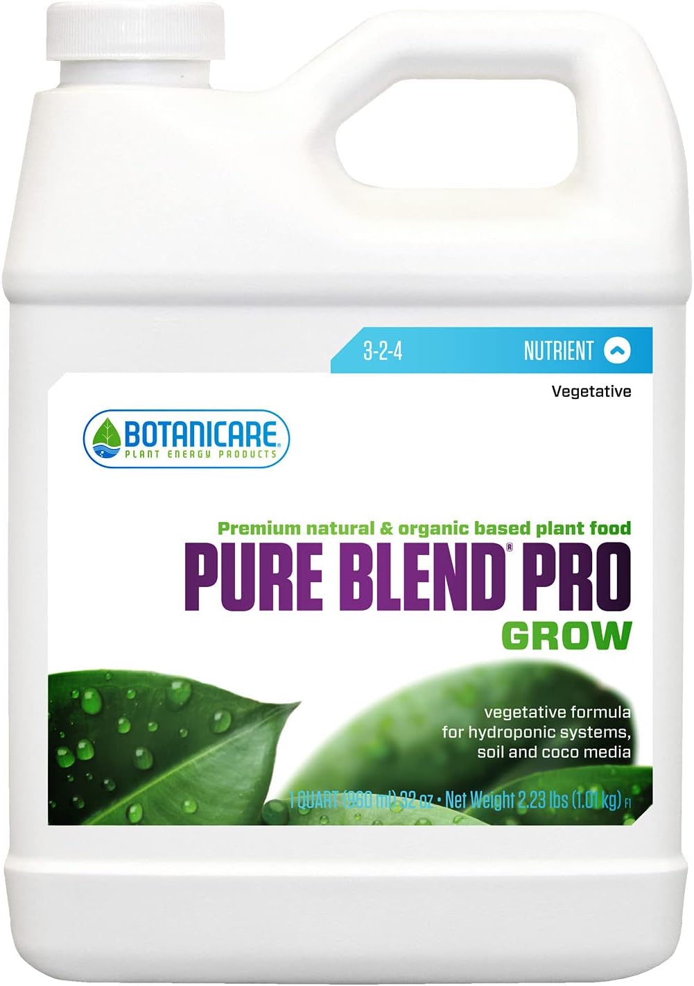 Botanicare Pure Blend Pro Grow (Qt)