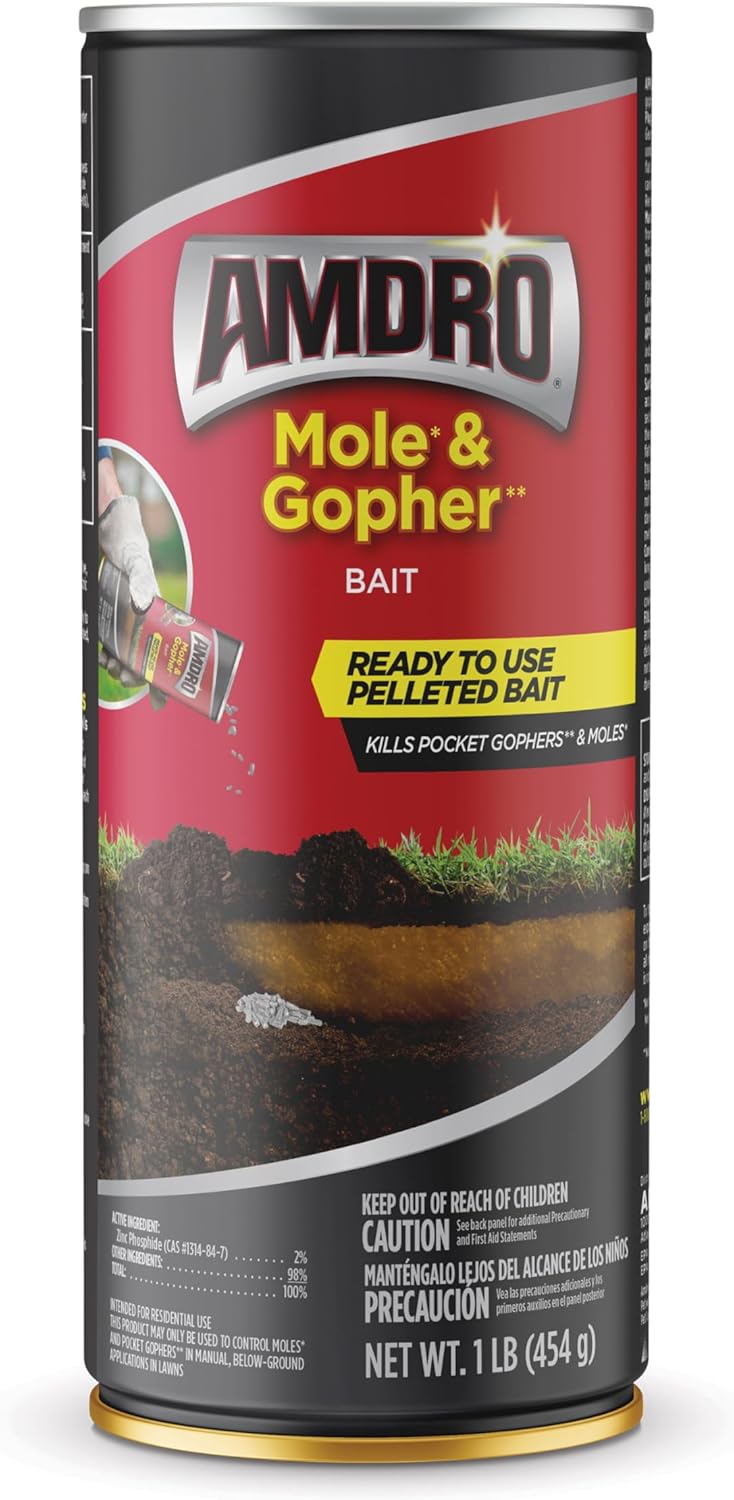 Amdro Mole and Gopher Bait 1LB
