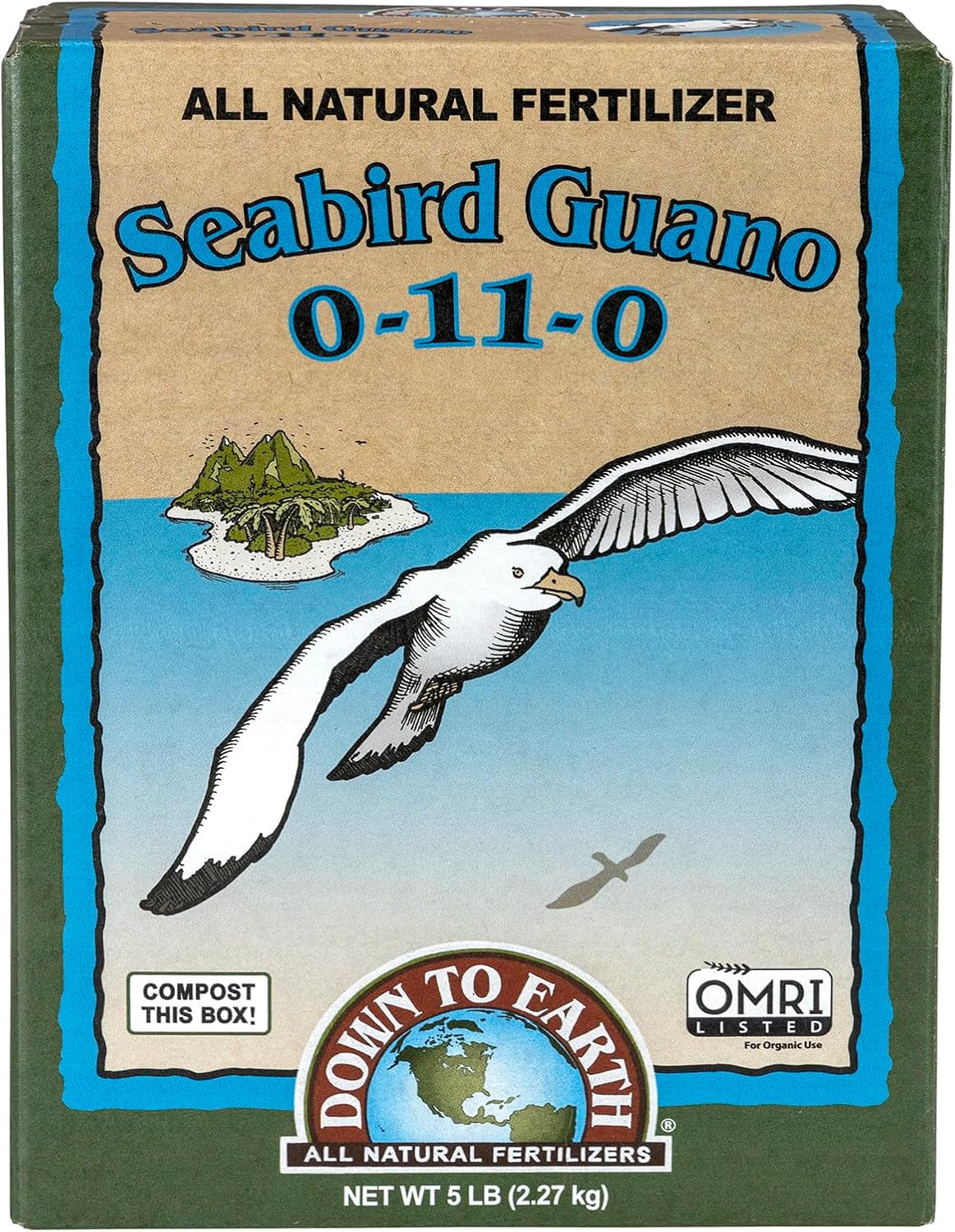 DTE High Phos Seabird Guano (5lb)