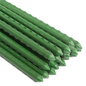 Grow1 Green Steel Stake Plant Supports 3' (20/pack)