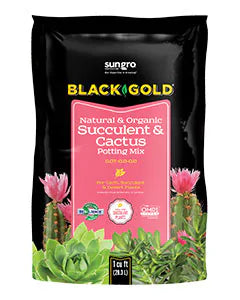 Black Gold Succulent & Cactus Potting Mix (1 CuFt)