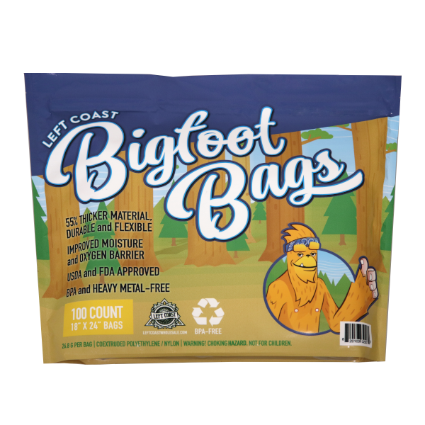Left Coast Bigfoot Bags (100/pk)