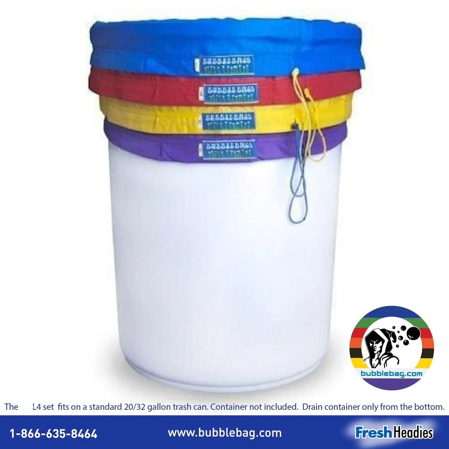 Original Bubble Bag 20 Gal (4 Bag Kit)