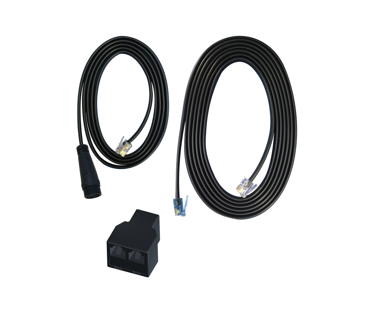 TrolMaster Hydro-X RJ12 to 3.5 Jack Converter Cable Set (ECS-3)