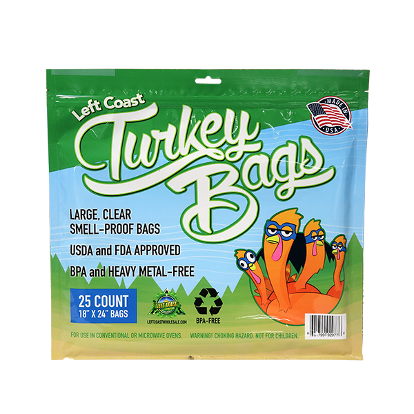 Left Coast BigFoot Box Turkey Bags (1,000)