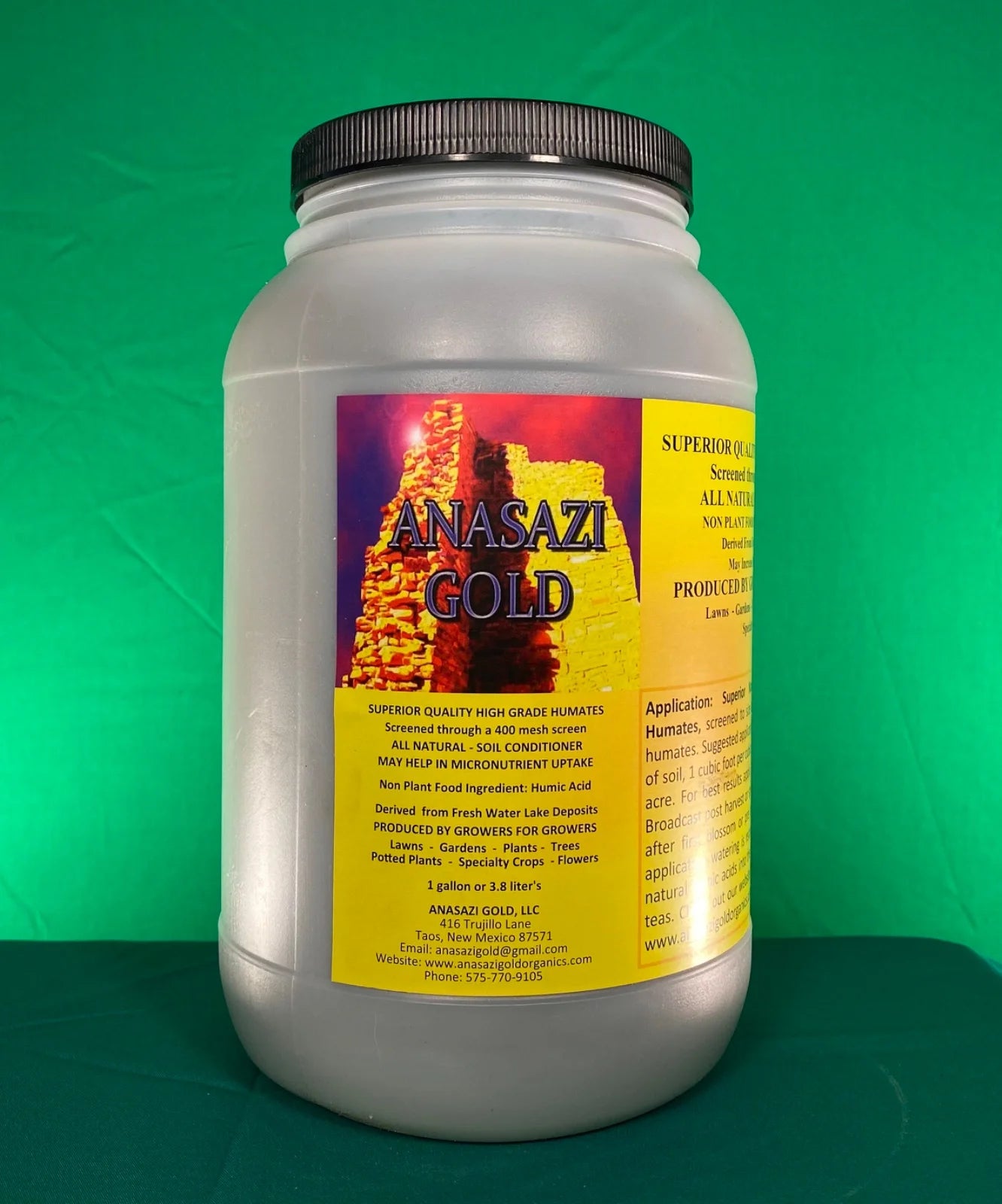 Anasazi Gold Humates 50 Mesh 5 Gal Bucket