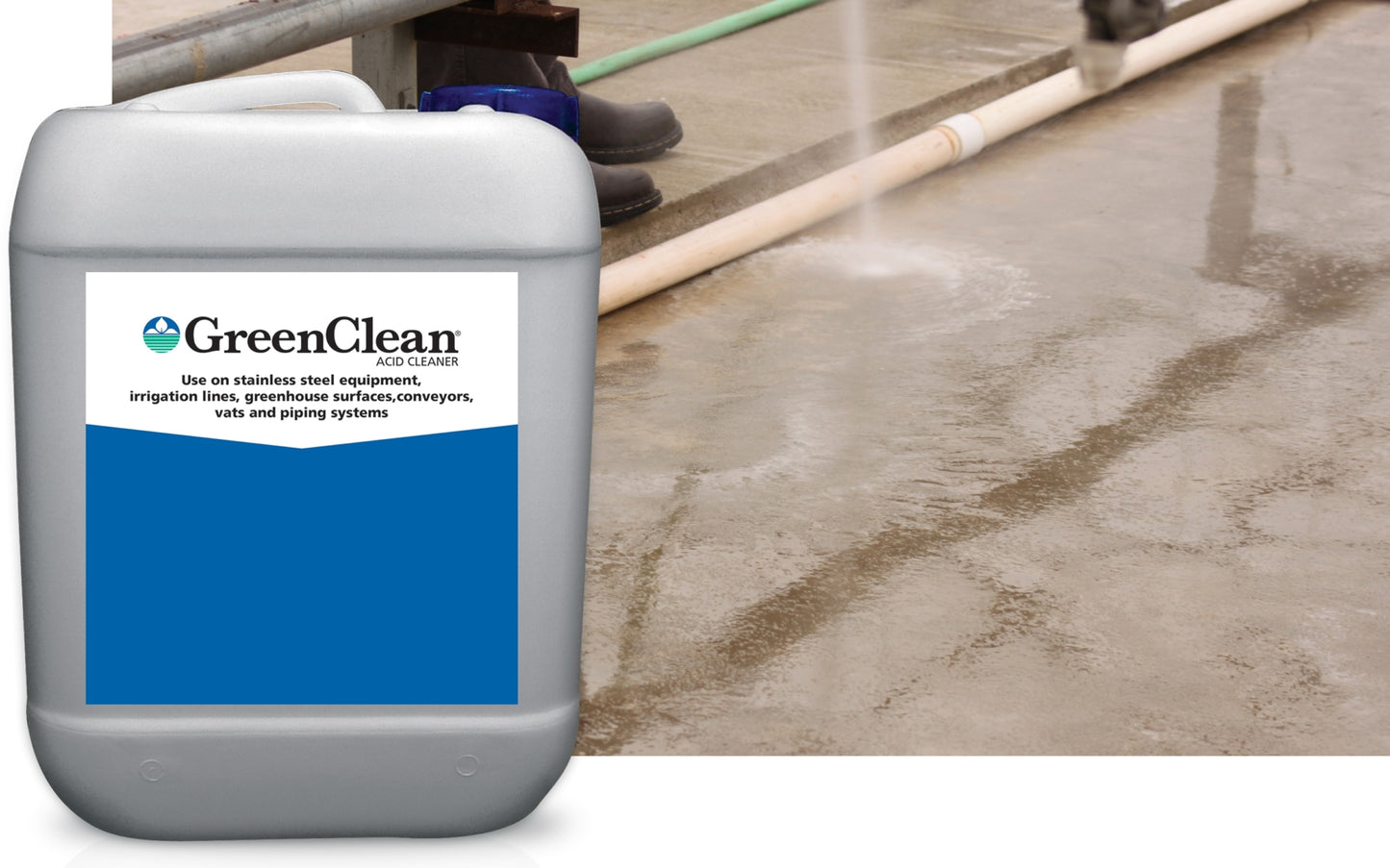 BioSafe Systems Green Clean Acid Cleaner (5 Gal) *NO ONLINE SALES