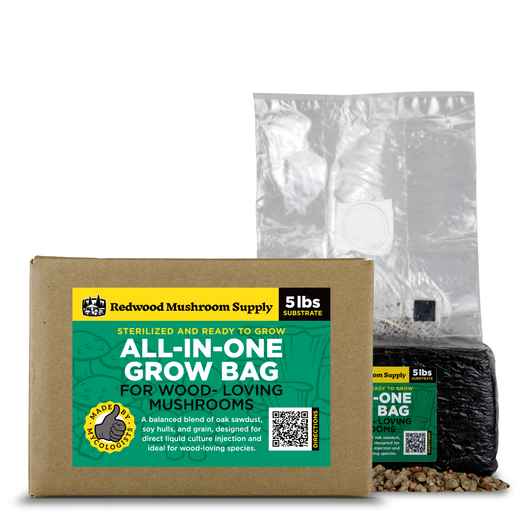 Redwood Mushroom Supply Wood Lover All-in-One (5 Lb)