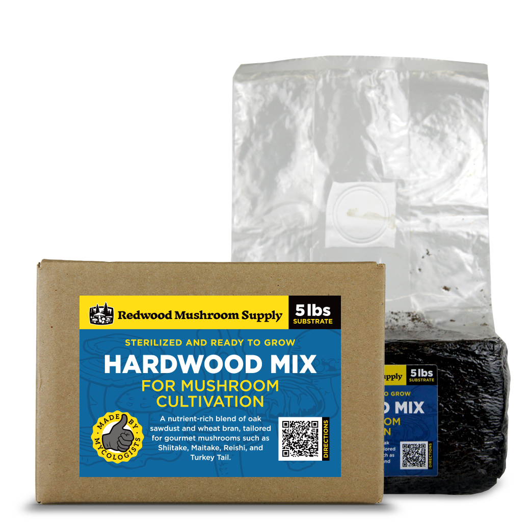Redwood Mushroom Supply Hardwood Mix (5 Lb)