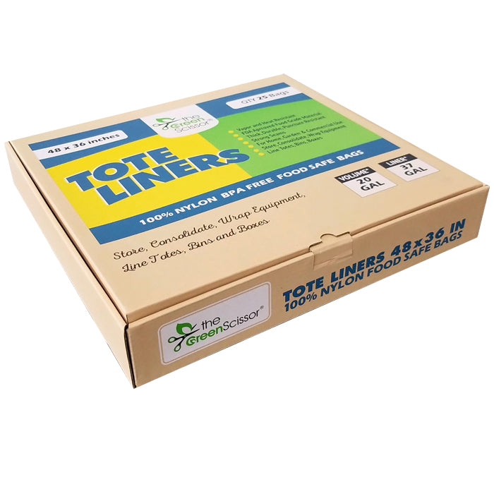 The Green Scissor Tote Liners 38" x 36" (25pk)