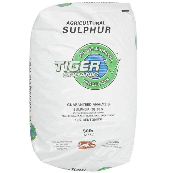 Tiger Organic Ag Plant Sulfur 90%