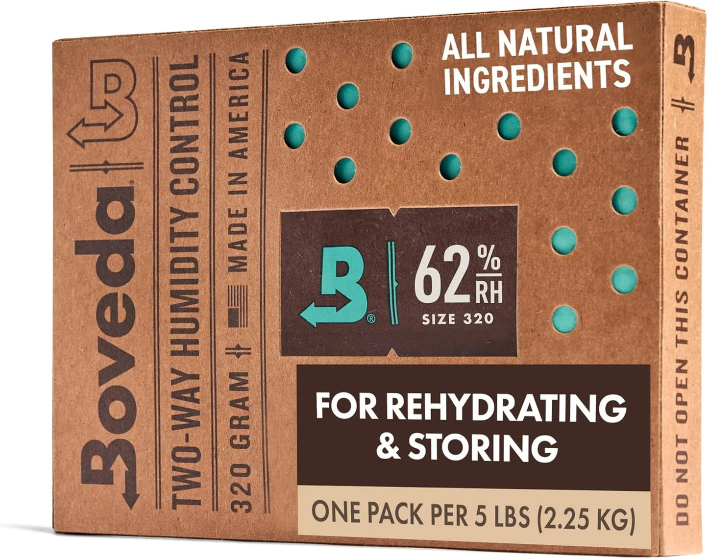 Boveda RH62% (X-Large/320g)