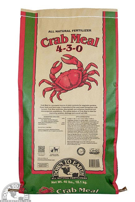 Down To Earth Crab Meal (40 Lb)