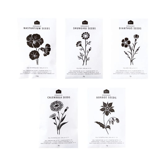 EDIBLE FLOWER SET - PACK OF 5