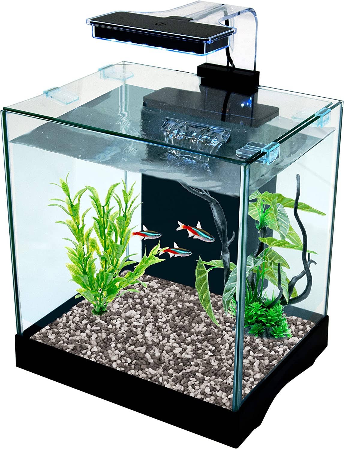 Cascade All-in-One Desktop Aquarium Kit – 3.2 Gallons