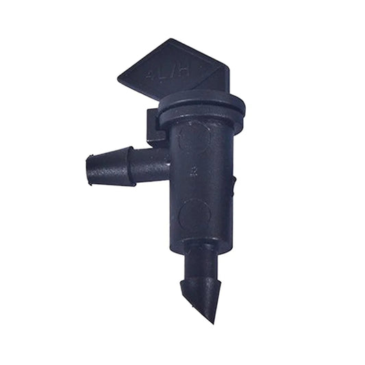 Hydro Flow Black Flag Push-In  Emitter 1 GPH