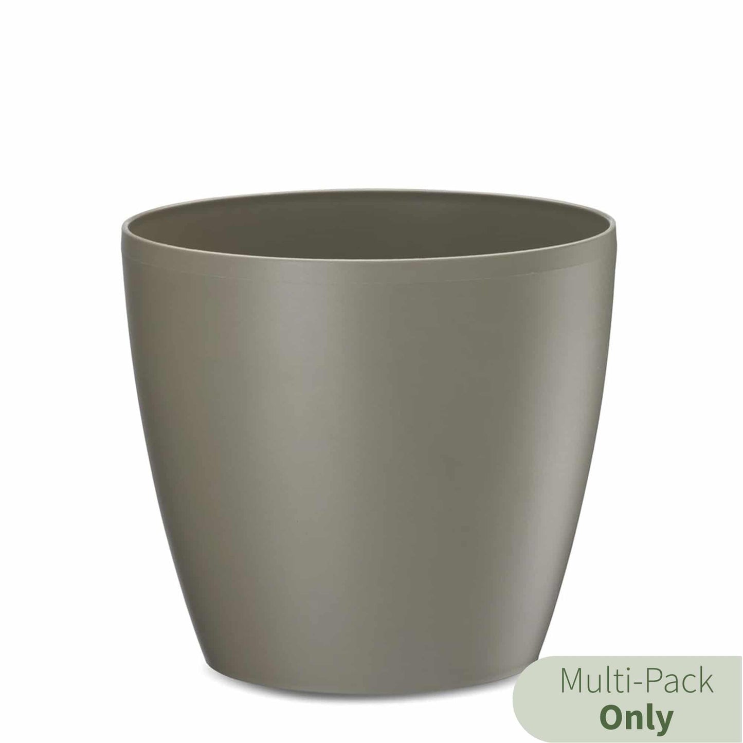 Eva Small Modern Houseplant Pot - Pack of 6: White / 5.5" W