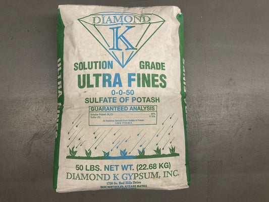 DK Ultra Fines Sulfate Of Potash 0-0-50 (50LB)