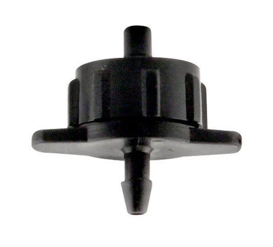 Hydro Flow Regulated Black Button Emitter 1  GPH
