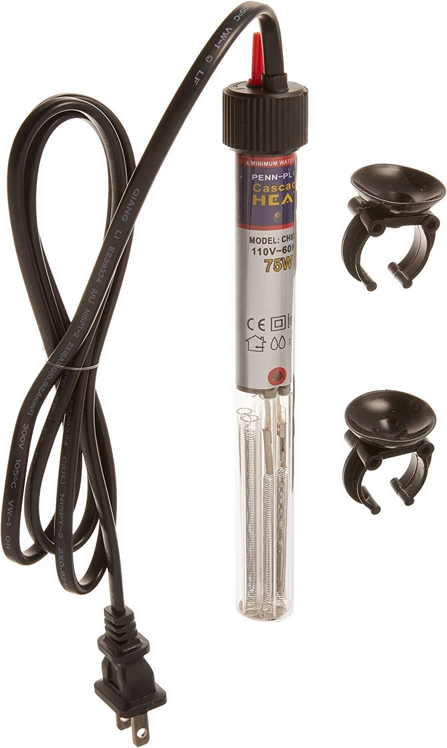 Cascade Heat Aquarium Heater – 8.5” Length – 75 Watt