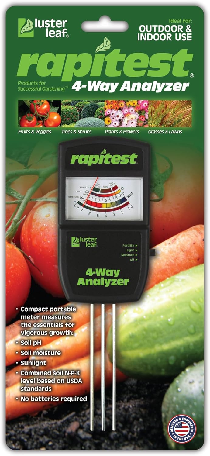 Luster Leaf Rapitest 4 Way Analyzer