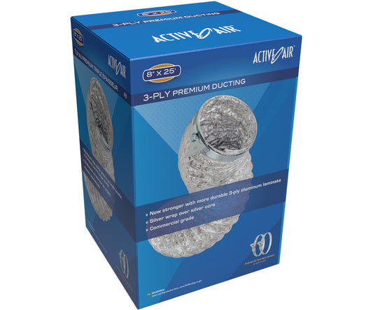 Active Air Premium Ducting 8" x 25'