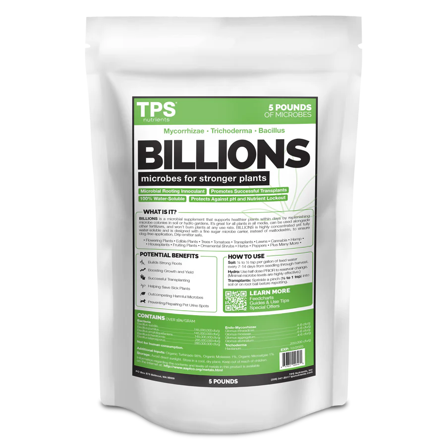 TPS Plant Foods Billions -Microbes for Stronger Plants (5LB)