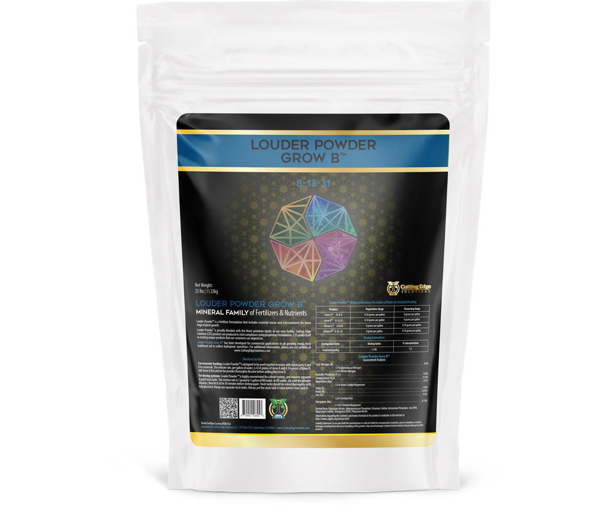 Cutting Edge Louder Powder Grow B (25 Lb)