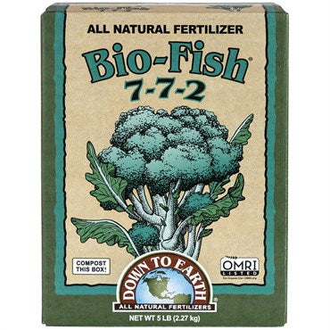 Down To Earth Bio Fish 7-7-2 (5lb)