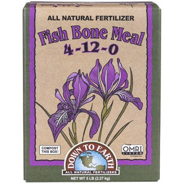 Down To Earth Fish Bone Meal (5 Lb)