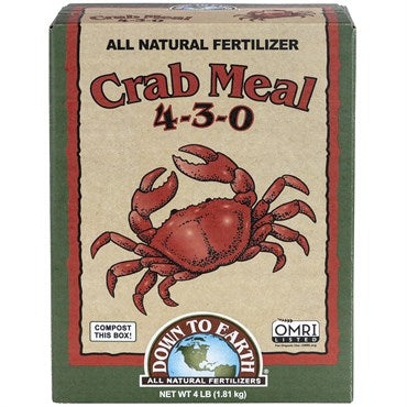 Down To Earth Crab Meal 4-2-0 (4LB)