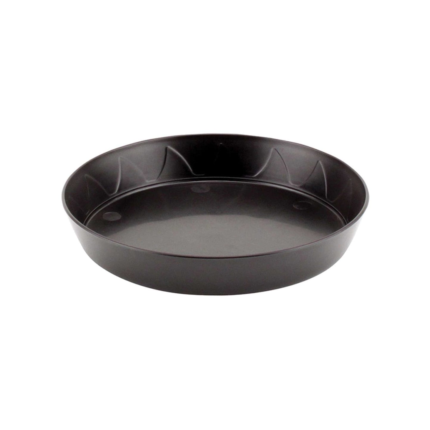 Gro Pro Heavy Duty Black Saucer 6in
