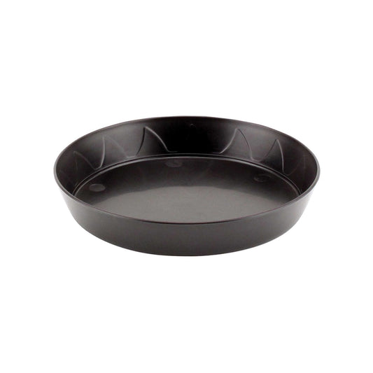 Gro Pro Heavy Duty Black Saucer 6in