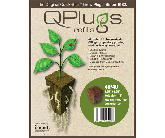 IHORT QPLUG Cubes (100/bag)
