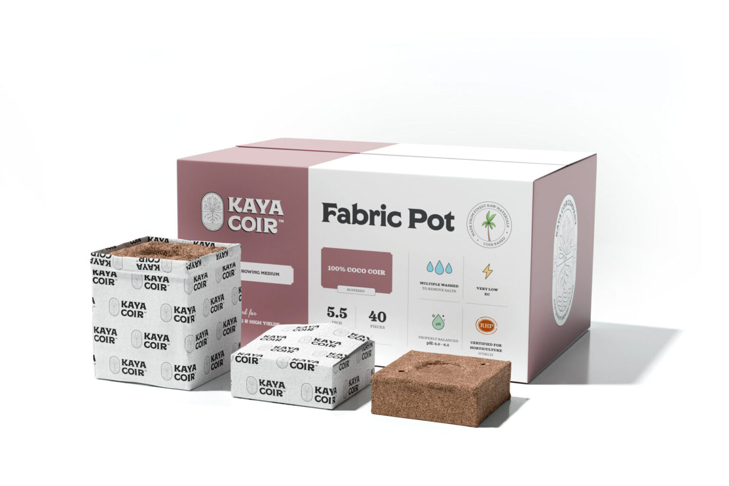 Kaya 5.5" Fabric Pot