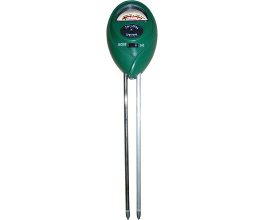 Hydrofarm 2-Way pH & Moisture Meter