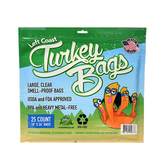 Left Coast BigFoot Box Turkey Bags 18" x 24" (1,000ct)