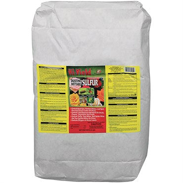 Hi Yield Wettable Dusting Sulfur (25 Lb)