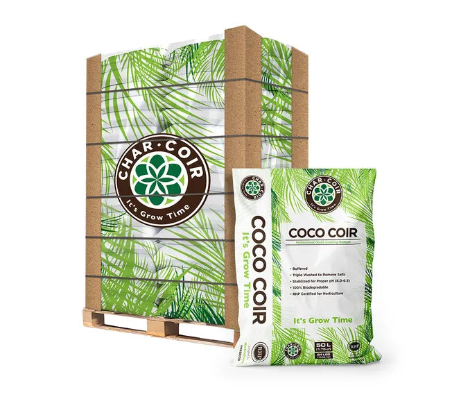 Char Coir 100% RHP Certified Coco Coir, 50 L