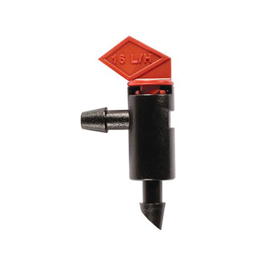 Hydro Flow Red Flag Push-In Emitter 3 GPH