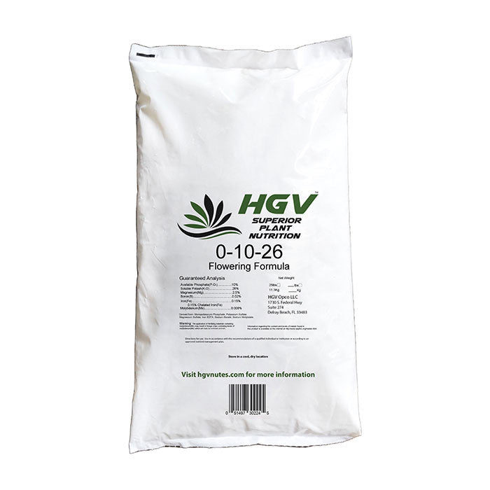 HGV Flowering Formula 25LB Bag