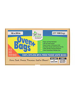 Green Scissor Oven+ Plus Bags (100/pk)