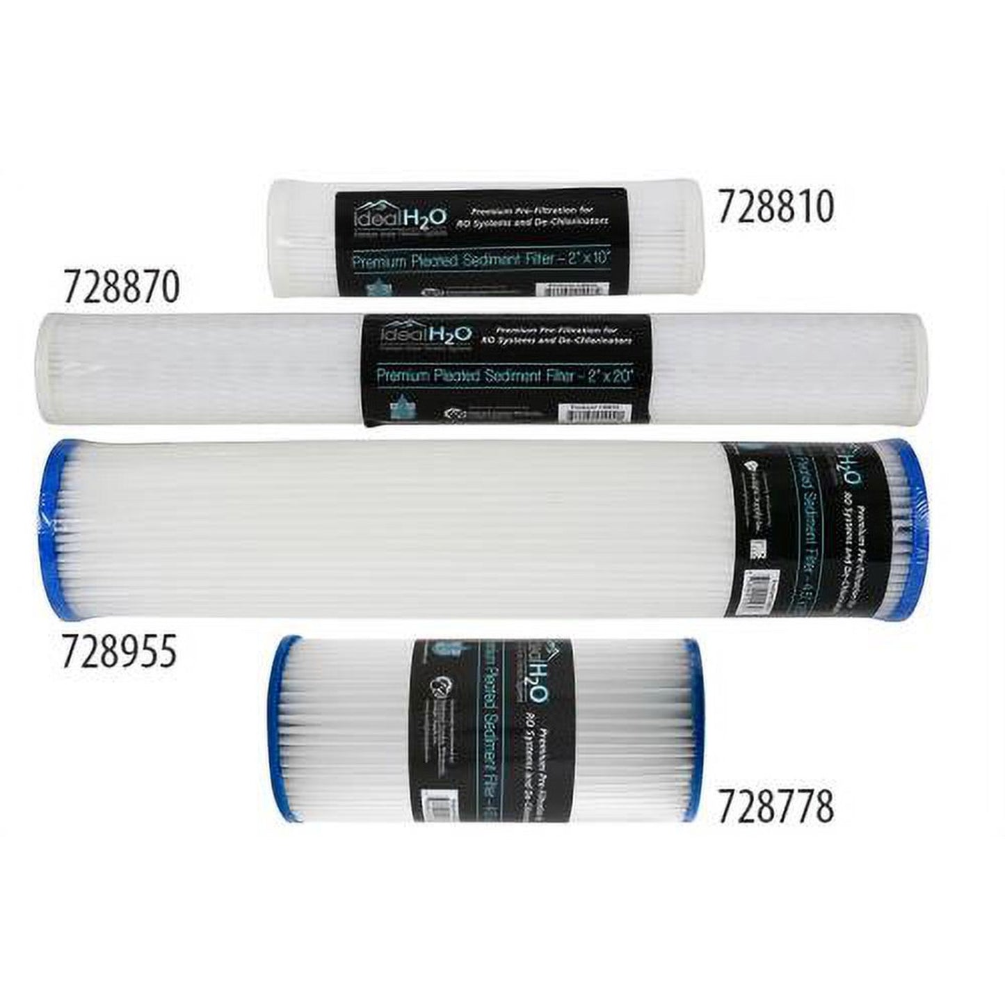 Ideal H2O Sediment Filter 2 x 20 (Tall Boy)
