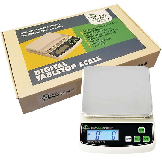 Green Scissor Digital Tabletop Scale