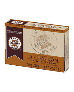True Liberty 3 Gallon Bags (25/pack)