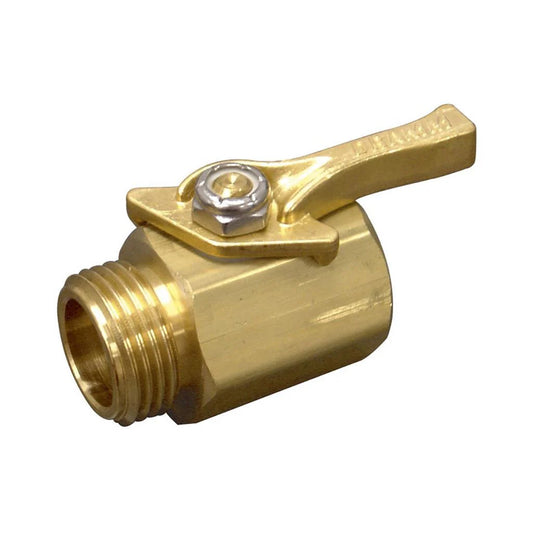 Dramm Brass Hose Shut-Off Valve